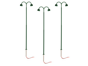 Double Arm Lamp - Green 3-Pack